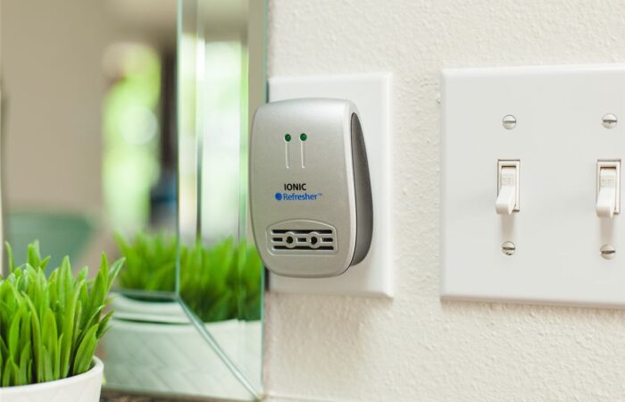 Breathe Safe plasma air purifier supporting cleaner bedroom air